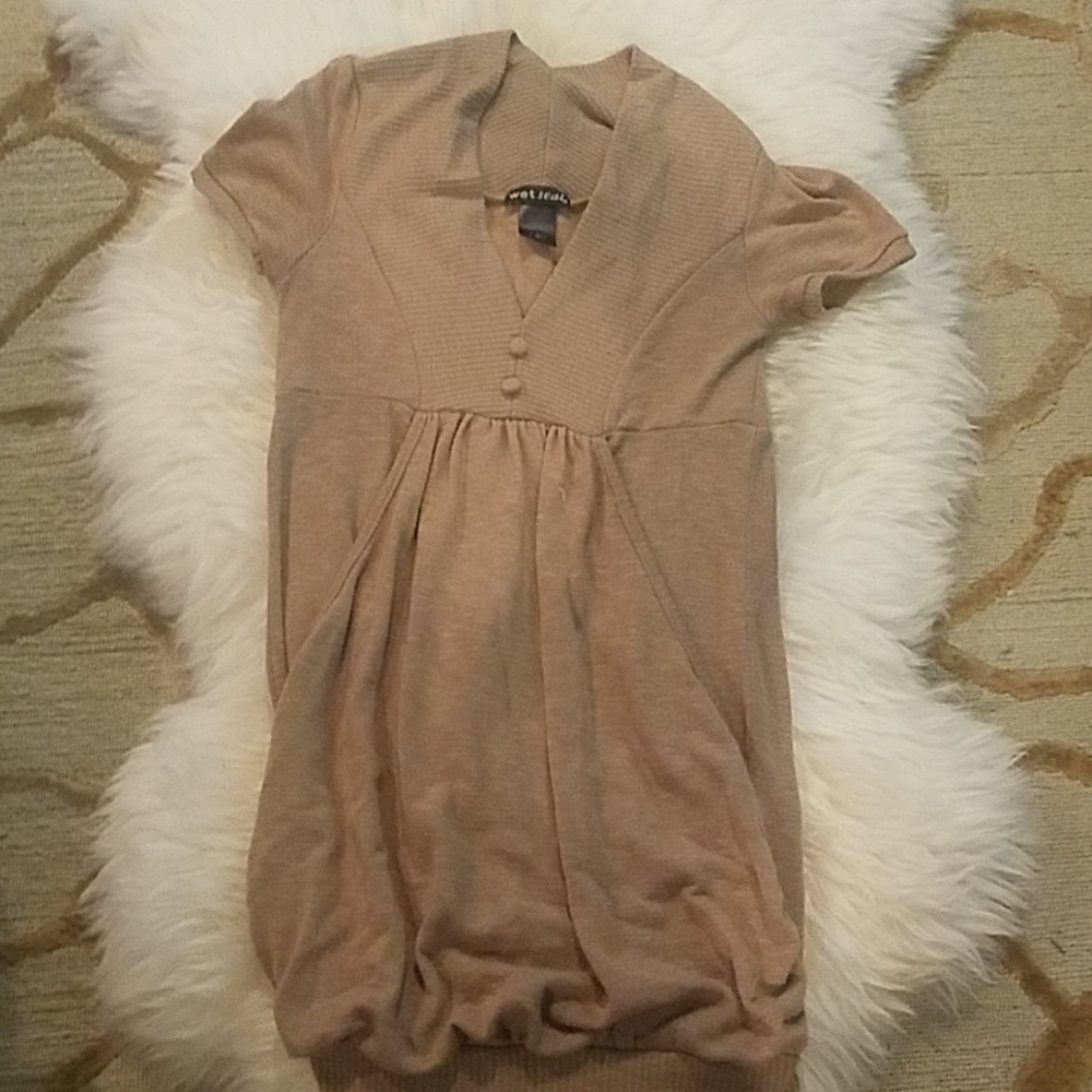Mini sweater dress